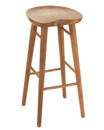 Bar Chair Ana Teak Wood Brown - Per 2