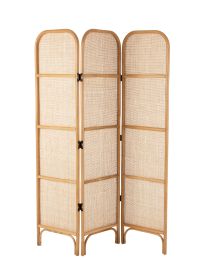 Room Screen Ellen Rattan Natural