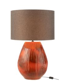 Lampe+schirm Akane Keramik Rot Large