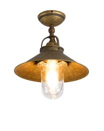 Country Style Outdoor Pendant Lamp Antique Bronze Color