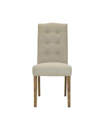 Stylish Dining Chair Louis With Buttons - Per 2