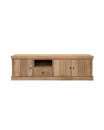 Tv Cabinet With Doors And Drawer / Open Compartment