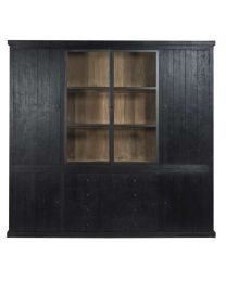 Black 4 Door Display Case Dalton