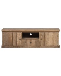 Television Cabinet In Recycled Teak 2 Door And 1 Drawer