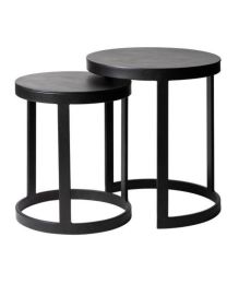 Couchtisch 2er Set Schwarz