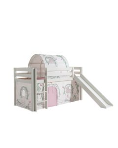 This Pino-combination Contains A Pino  Mid Sleeper + Slide White  And A Curtain Birdy And A Tunnel Birdy