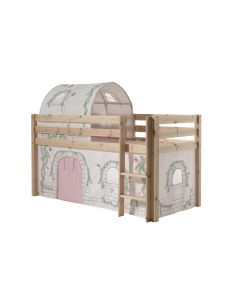 This Pino-combination Contains A Pino  Mid Sleeper Natural  And A Curtain Birdy And A Tunnel Birdy