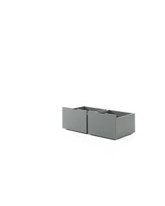 Pino Set Of 2 Drawers Grey