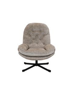 Relax Armchair With Buttons, Taupe