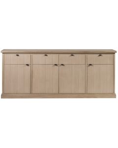 Sideboard In Eiche Natur 4 Schubladen Und 4 Türen