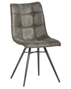 Dining Chair Without Armrest Anthracite"orlando" - Per 2