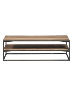 Coffee Table With Shelf In Teak